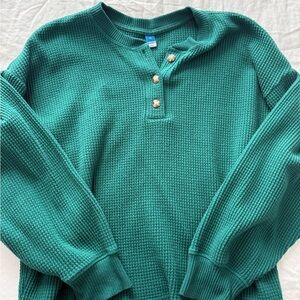 Old Navy Waffle Knit Top